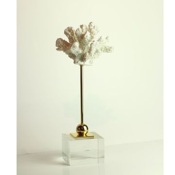 Biev Beyaz Dekoratif Mercan 29 cm