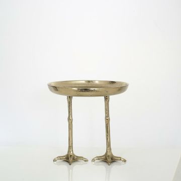 Biev Flamingo Büyük Mumluk Gold 24hx25 cm