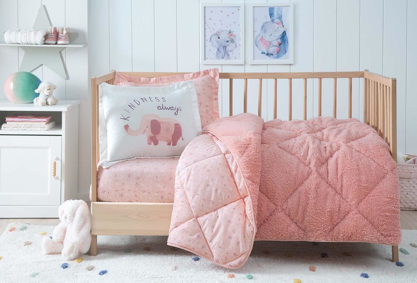 Yataş Bedding Bebek Fante Triola Set - Pembe