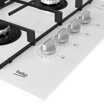 Beko BOCD D 6511 EKB Gazlı Cam Tablalı Ocak