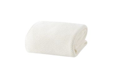 Yataş Bedding Rena Bebek Battaniyesi Beyaz 80x120