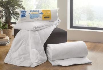 Yataş Bedding 195x215 Veldon Soft Wellsoft Yorgan Beyaz