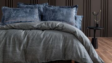 Yataş Bedding Çift Kişilik XL Fayel Saten Nevresim Takımı Kahverengi