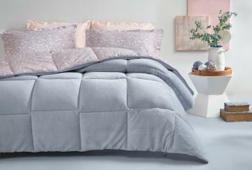 Yataş Bedding Tek Kişilik Piante Triola Set - Mavi