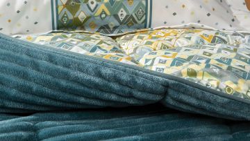 Yataş Bedding Tek Kişilik Diamond Triola Set - Yeşil