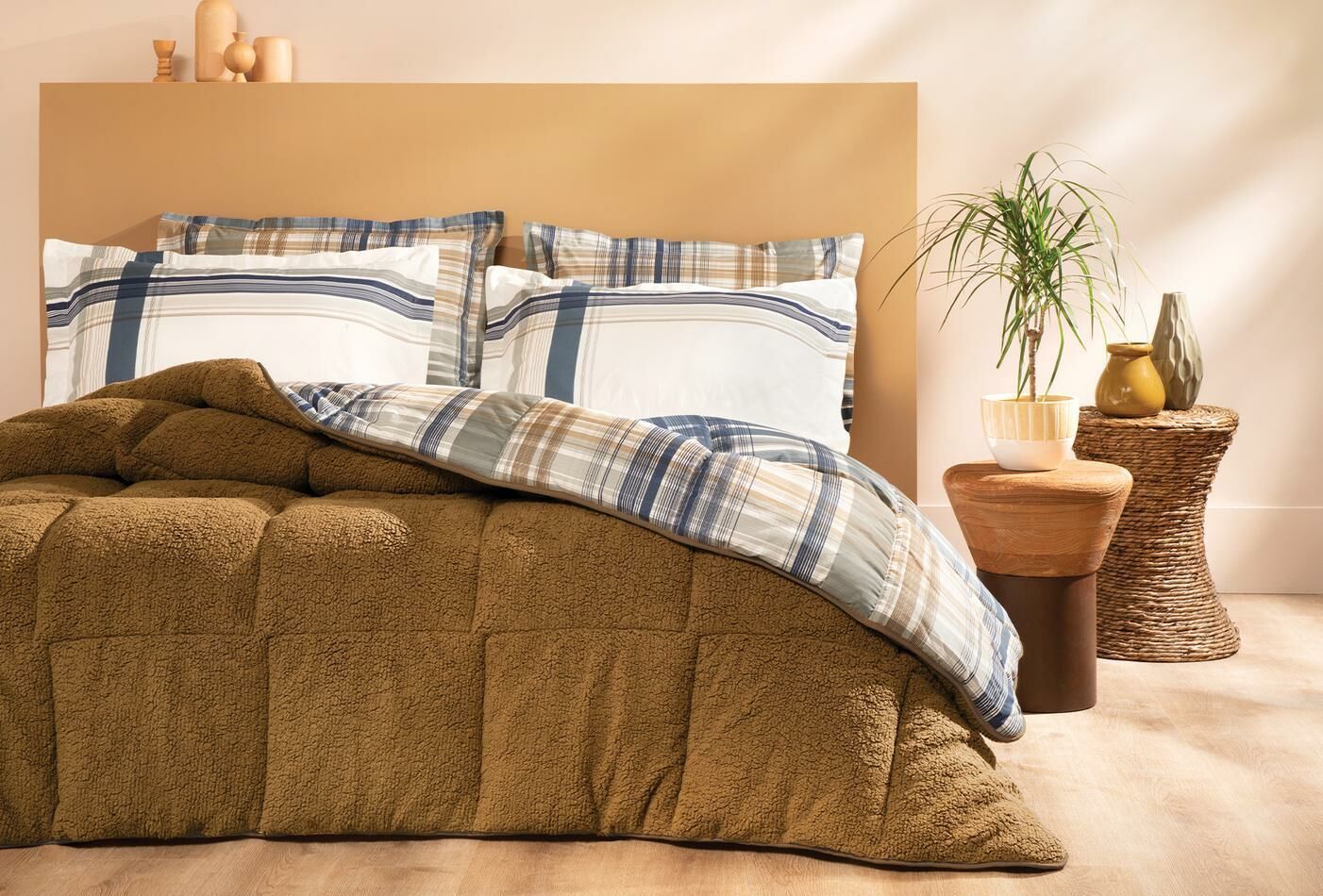 Yataş Bedding Tek Kişilik İcon Triola Set - Camel