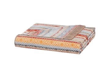 Yataş Bedding Tek Kişilik Lina Pamuk Battaniye Kiremit