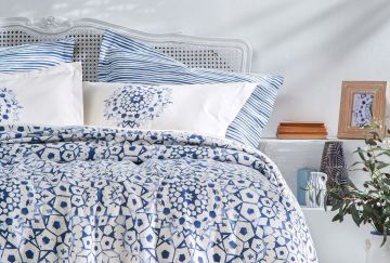 Yataş Bedding Çift Kişilik Sancia Pike Takımı - Mavi