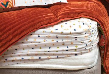 Yataş Bedding Çift Kişilik Diamond Triola Set - Turuncu
