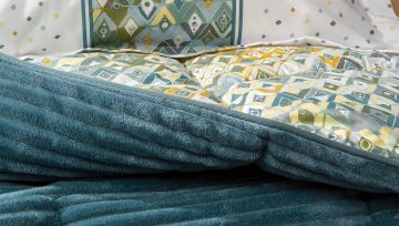 Yataş Bedding Çift Kişilik Diamond Triola Set - Yeşil