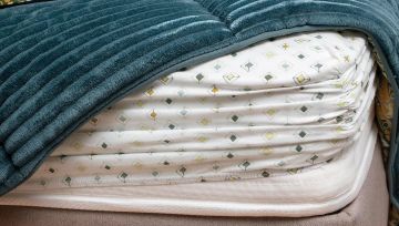 Yataş Bedding Çift Kişilik Diamond Triola Set - Yeşil