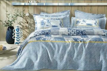 Yataş Bedding Tek Kişilik Cecilia Pike Takımı - Indigo