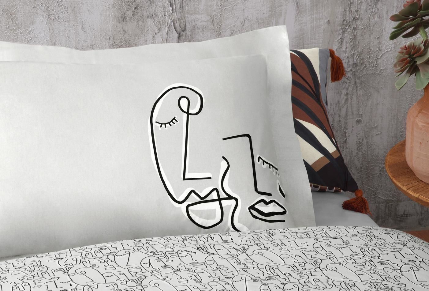 Yataş Bedding Çift Kişilik XL Abstre Rnf Nevresim Takımı