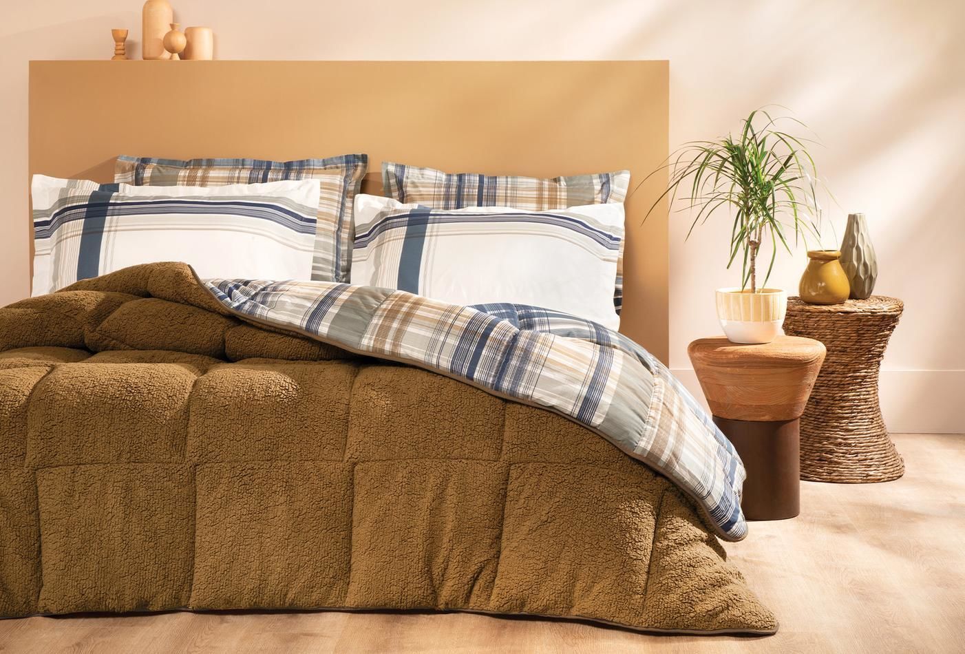 Yataş Bedding Çift Kişilik İcon Triola Set - Camel