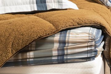 Yataş Bedding Çift Kişilik İcon Triola Set - Camel