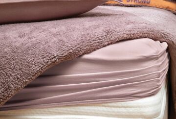 Yataş Bedding Tek Kişilik CoverMe Quit Battaniye Nevresim Takımı - Lila