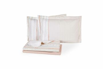 Yataş Bedding Çift Kişilik Alita Pike Takımı - Somon