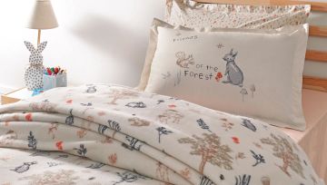Yataş Bedding Wonderland Battaniye Lastikli Çarşaf Seti Tek Kişilik