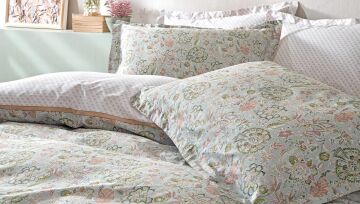 Yataş Bedding Çift Kişilik XL Sıan Rnf Nevresim Takımı Cağla Yeşili