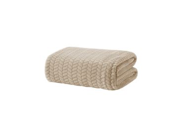 Yataş Bedding Tek Kişilik Joy Wellsoft Battaniye - Kum Beji