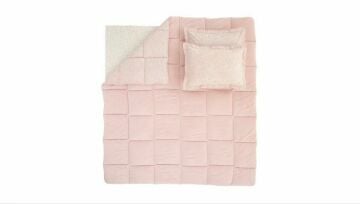Yataş Bedding Çift Kişilik Piante Triola Set - Pudra