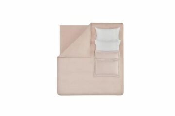 Yataş Bedding Çift Kişilik XL Urban Saten Nevresim Takımı - Pudra