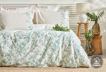 Yataş Bedding Çift Kişilik XL Lidia Rnf Nevresim Takımı - Adaçayı