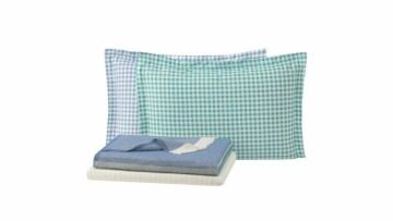 Yataş Bedding Tek Kişilik Mattia Müslin Pike Takımı - Mavi