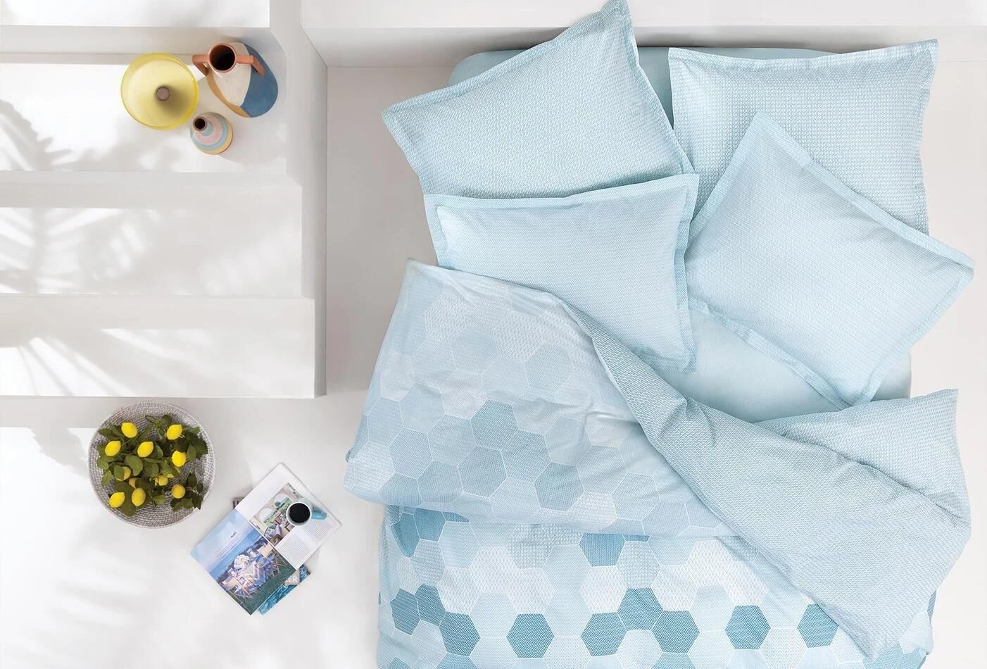 Yataş Bedding Çift Kişilik Kenny Pike Takımı Mavi