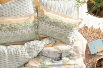 Yataş Bedding Çift Kişilik Blair Rnf Nevresim Takımı - Turuncu