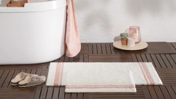 Yataş Bedding Levi Banyo Paspası Seti - Pudra (50x60 cm + 60x100 cm)