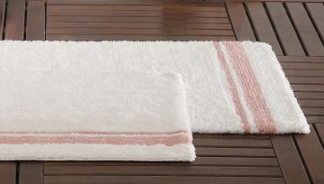 Yataş Bedding Levi Banyo Paspası Seti - Pudra (50x60 cm + 60x100 cm)