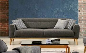 Biev Astana Üçlü Koltuk Yatak Olur