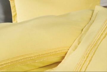 Yataş Bedding Çift Kişilik Fair Rnf Yıkamalı Nevresim Takımı - Sarı