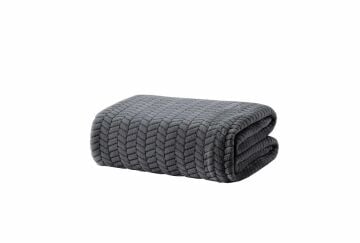 Yataş Bedding Çift Kişilik Joy Wellsoft Battaniye - Antrasit