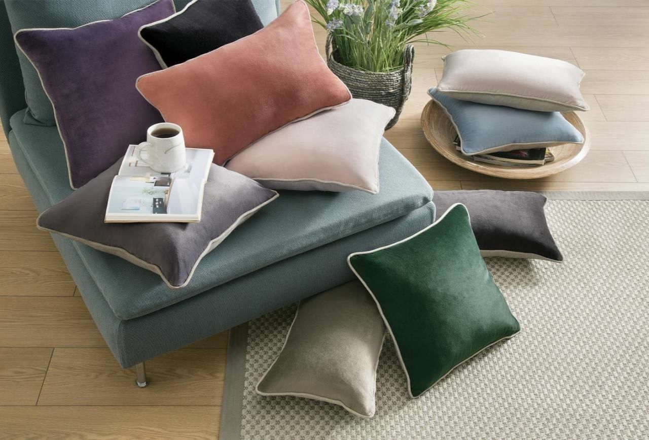 Yataş Bedding Lovel Kadife Dekoratif Yastık - Somon (30x50 cm)
