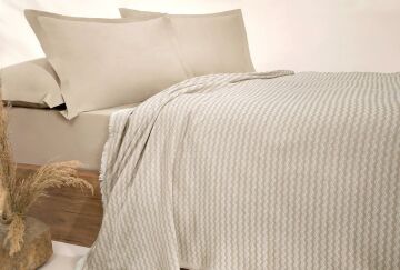Yataş Bedding Çift Kişilik Gwen Pike Takımı - Bej