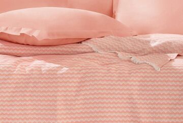Yataş Bedding Çift Kişilik Gwen Pike Takımı - Terracotta