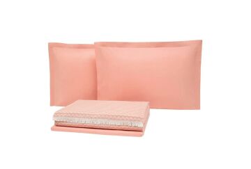Yataş Bedding Çift Kişilik Gwen Pike Takımı - Terracotta