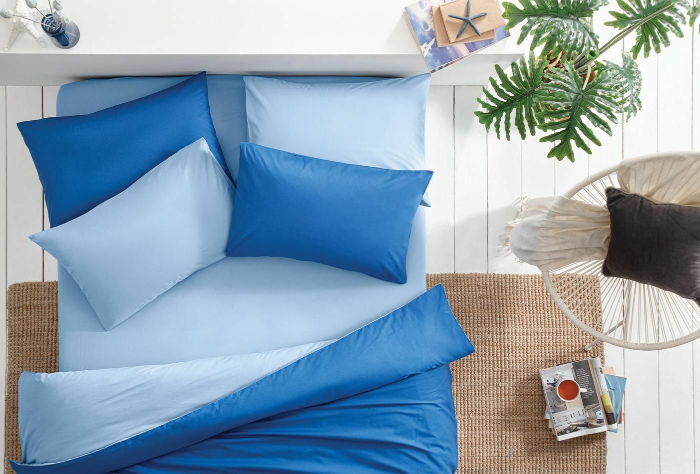 Yataş Bedding 90x190 Noah Lastikli Çarşaf - Açık Mavi