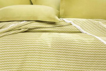 Yataş Bedding Çift Kişilik Gwen Pike Takımı - Yağ Yeşili