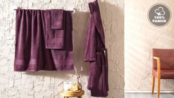 Yataş Bedding Essentials Banyo Havlusu - Fuşya (90x150 cm)