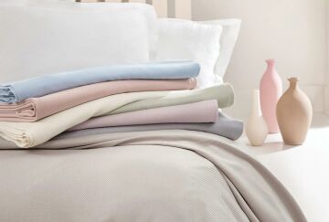 Çift Kişilik Anders Bambu Pike - Ekru