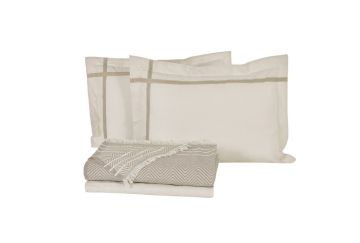 Yataş Bedding Çift Kişilik Colin Pike Takımı - Bej