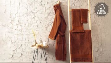 Yataş Bedding Essentials Banyo Havlusu - Kiremit (90x150 cm)
