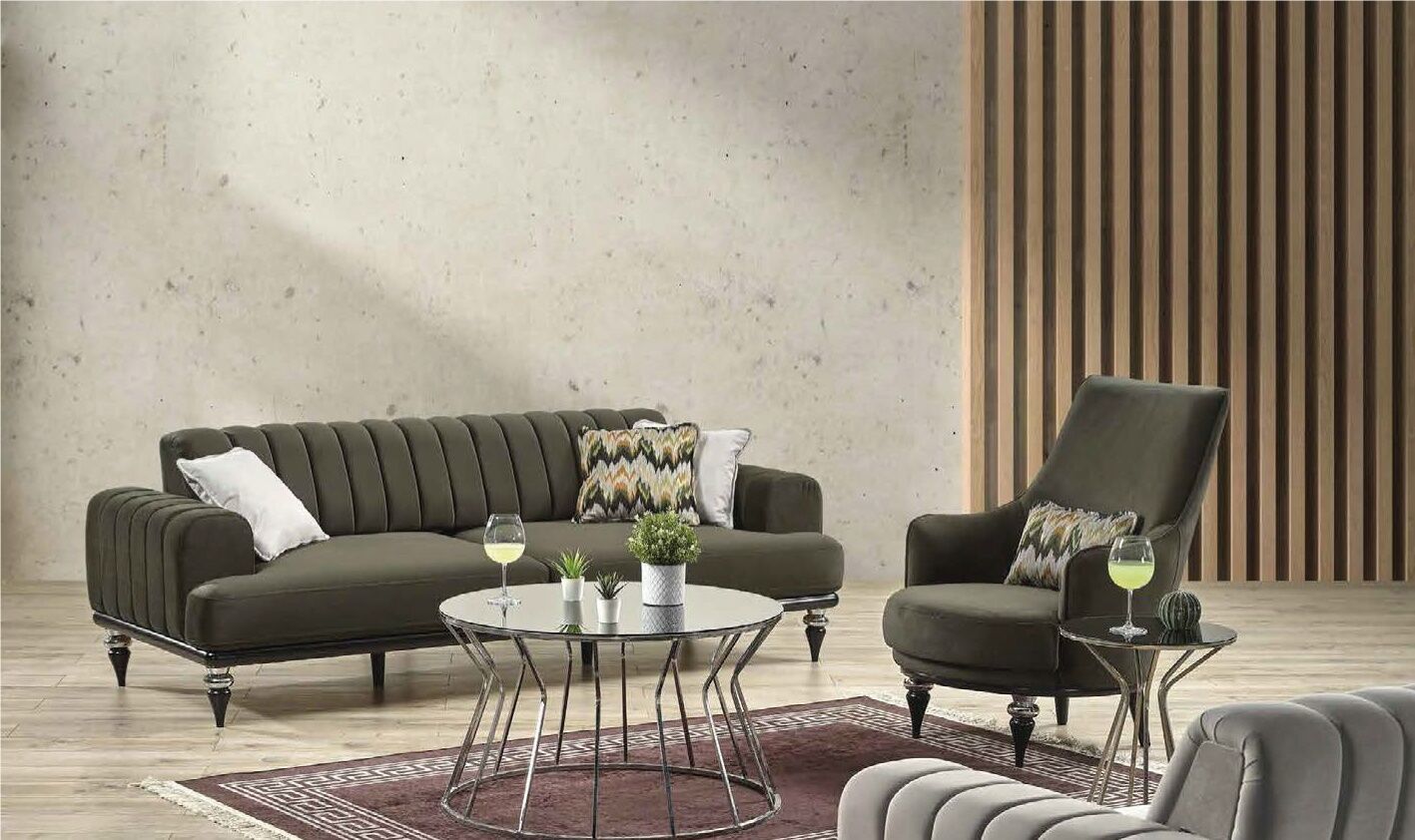 Biev Valente Üçlü Yatak Olur Koltuk