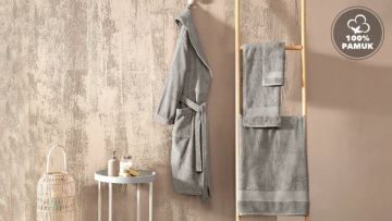 Yataş Bedding Essentials Bornoz - Gri (M)