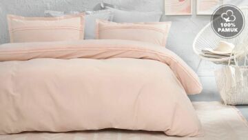Yataş Bedding Çift Kişilik Fair Rnf Yıkamalı Nevresim Takımı - Blush