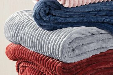 Yataş Bedding Holly Wellsoft TV Battaniyesi - Gri