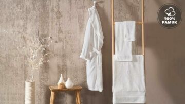 Yataş Bedding Essentials Bornoz - Ekru (XL)